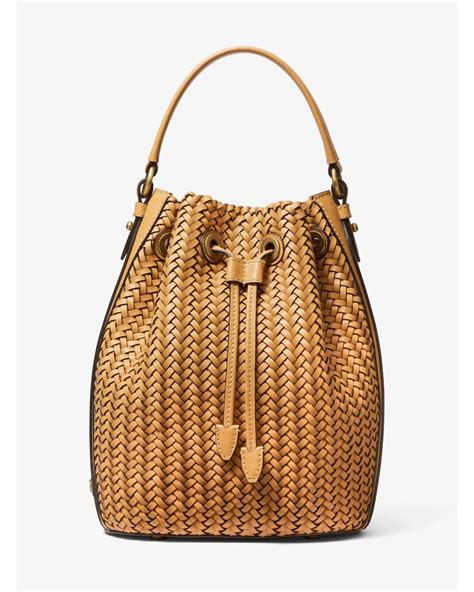 michael kors basket weave purse|michael kors small purse sale.